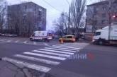 In Mykolaiv, an ambulance hit a pedestrian, causing a massive traffic jam.